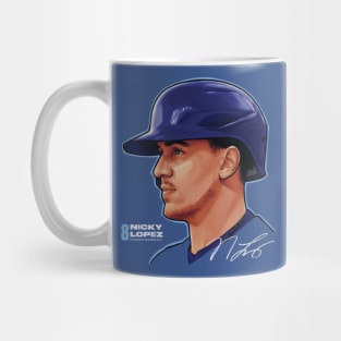 Nicky Lopez Kansas City Profile Mug